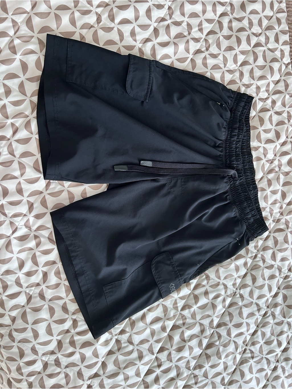 Mens Black Athletic Shorts  Brand